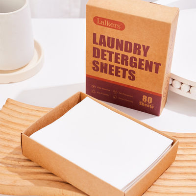 Eco-Friendly Composition Laundry Detergent Sheets for Washing Clothes