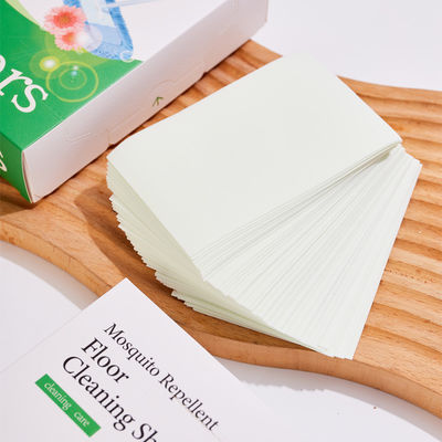 Disposable Floor Cleaner Sheet Quick Dissolution Long Lasting For Home Cleaning