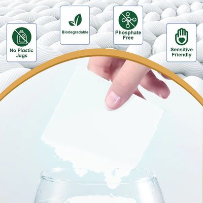 Modern Laundry Detergent Paper Sheets For Effective Stain Removal And Environmental Responsibility