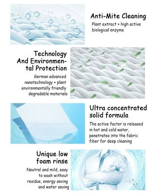 Lalkers Laundry Detergent Sheets Portable And Lightweight Paper Detergent Sheets