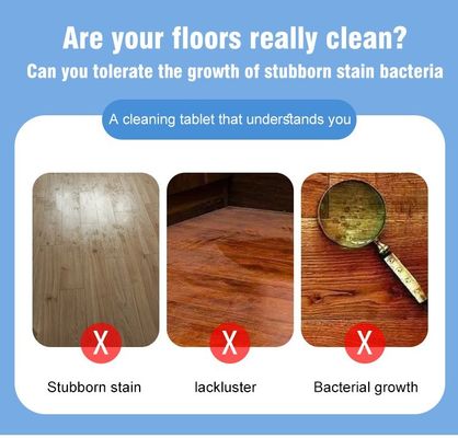 Solid Floor Cleaning Tablets Biodegradable Floor Cleaning Paper Disposable