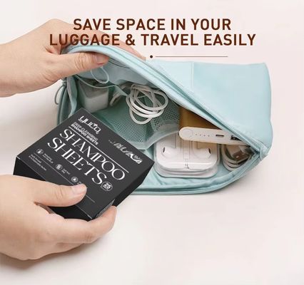 Customized Shampoo And Conditioner Tablets Portable And Lightweight For Travel