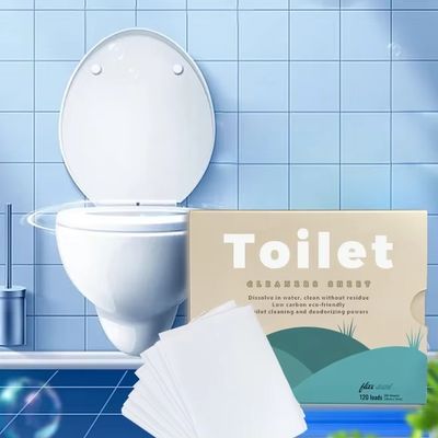 Quick Dissolve Toilet Cleaning Sheets Toilet Cleaning Strips Lightweight