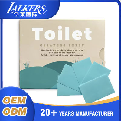 Multi Functional Toilet Bowl Cleaner Strips Quick Dissolve Disposable