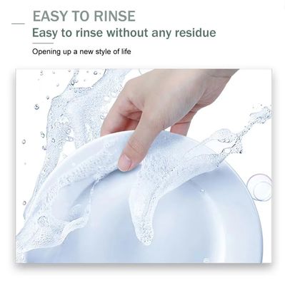 Customizable Dishwashing Detergent Sheets Lightweight And Compact