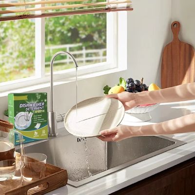 Customizable Dishwasher Cleaning Sheets Biodegradable Deep Cleaning