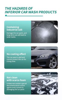 Biodegradable Car Wash Strips Dissolvable Detergent Sheets For Car Cleaning