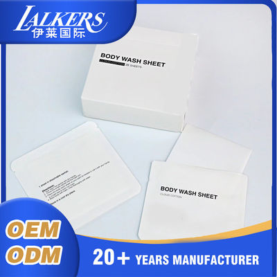 OEM Travel Body Wash Paper Whitening Dissolvable Long Lasting Fragrance