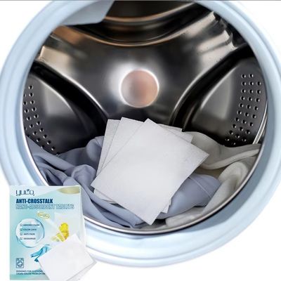 Light Weight Color Grabber Laundry Sheets Biodegradable Dye Trapping Laundry Sheets