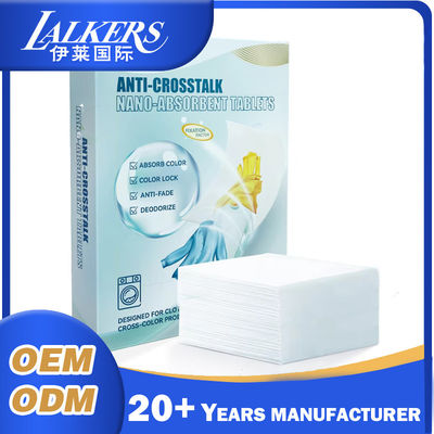 Natural OEM Dye Trapping Sheets Fragrance Free Washing Machine Color Catcher