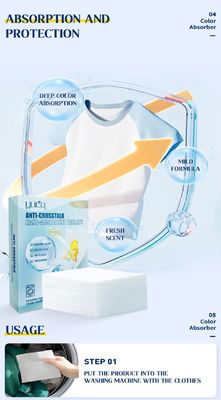 Thickening Washing Machine Colour Catcher Anti Cross Dyeing Customizable