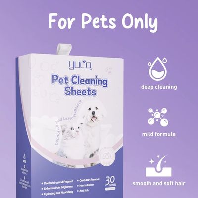 Eco Friendly Pet Clean Sheet Harmless Gentle Biodegradable Customizable