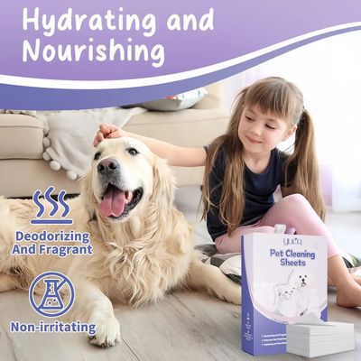 Eco Friendly Pet Clean Sheet Harmless Gentle Biodegradable Customizable