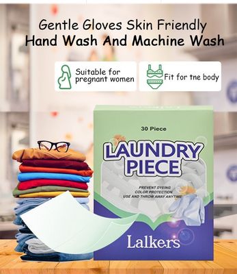 Disposable Washing Machine Soap Sheets Eco Friendly Customizable