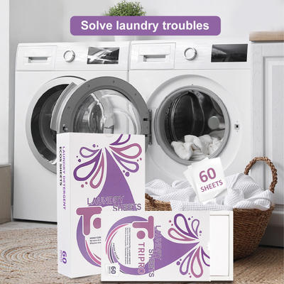 Washing Laundry Sheets Laundry Detergent Tablets Eco Friendly Laundry Detergent Paper