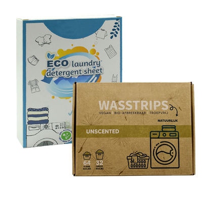 Washing Clothes Eco-Friendly-Laundry-Detergent-Sheets Plant Based Condensed