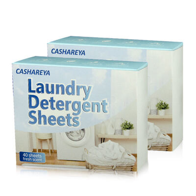 Eco-Friendly Biodegradable Laundry Detergent Sheets 11*14cm 11*7cm 2.8-3g/sheet for Deep Stain Removal