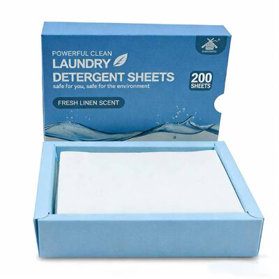 OEM Non Toxic Laundry Sheets In Bulk Offer Gentle Care And Powerful Stain Fighting