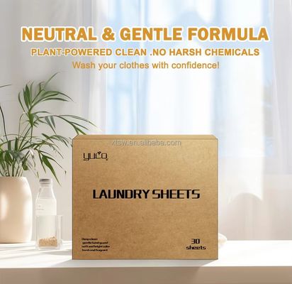 Modern Laundry Detergent Paper Sheets For Effective Stain Removal And Environmental Responsibility
