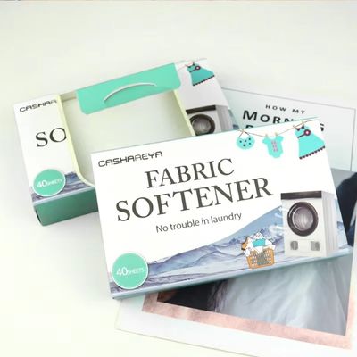 Plant Based Dryer Softener Sheet Easy Prepared High Efficiency Biodegradable