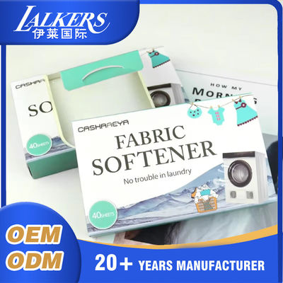Customizable Fabric Softener Dryer Sheets Sustainable Water Soluble