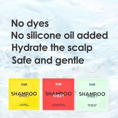 Home Use Hair Conditioner Sheets Eco Friendly Easy To Store Customizable