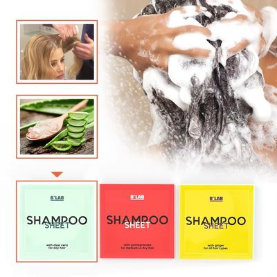 Home Use Hair Conditioner Sheets Eco Friendly Easy To Store Customizable