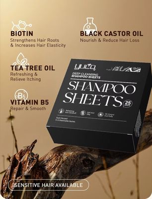 Customized Shampoo And Conditioner Tablets Portable And Lightweight For Travel