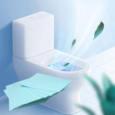 Quick Dissolve Toilet Cleaning Sheets Toilet Cleaning Strips Lightweight