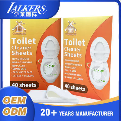 OEM Eco Toilet Tablets Water Soluble Reduces Static Cling Easy To Use