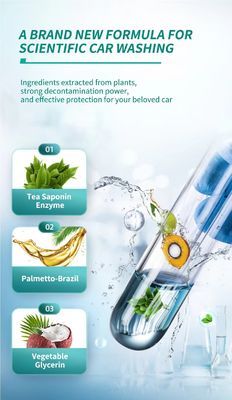 Eco Friendly Car Wash Strips Natural Biodegradable High Foam Easy Cleaning