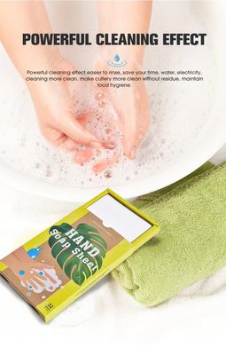 Customizable Hand Soap Sheets Versatile Portable Disposable Soap Paper