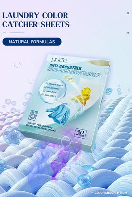 Natural OEM Dye Trapping Sheets Fragrance Free Washing Machine Color Catcher