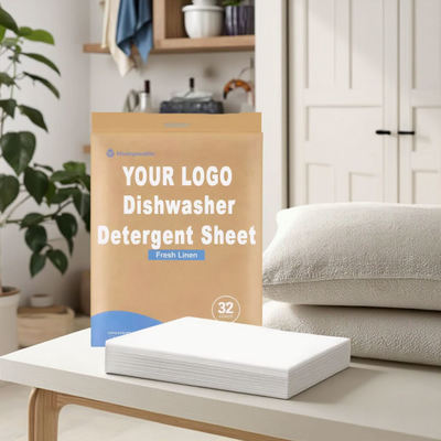 Concentrated Eco-Friendly Solid Laundry Detergent Clothes Washing Sheets