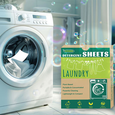 Biodegradable Laundry Detergent Sheets Natural Laundry Strips Luandry Tablets