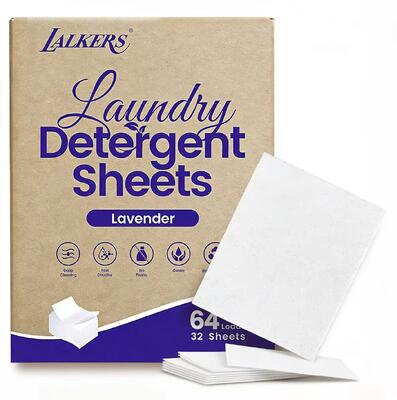Green Laundry Sheets Wholesale Custom Formula For Tough Kitchen & Food Stains OEM
